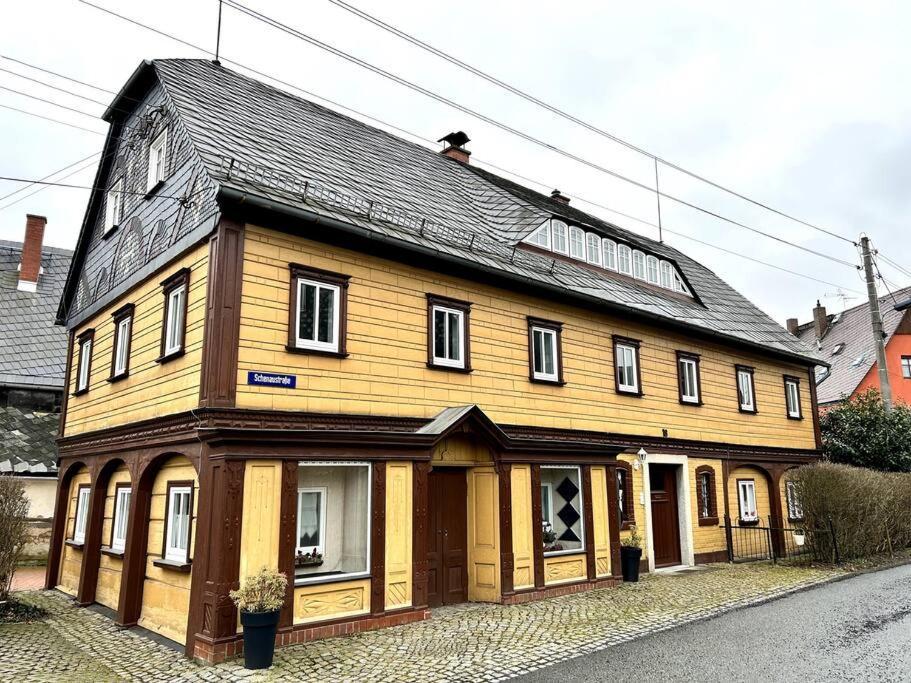 Rustikales Studio-Apartment Blockstube Im Haus Selma Grossschoenau Ngoại thất bức ảnh