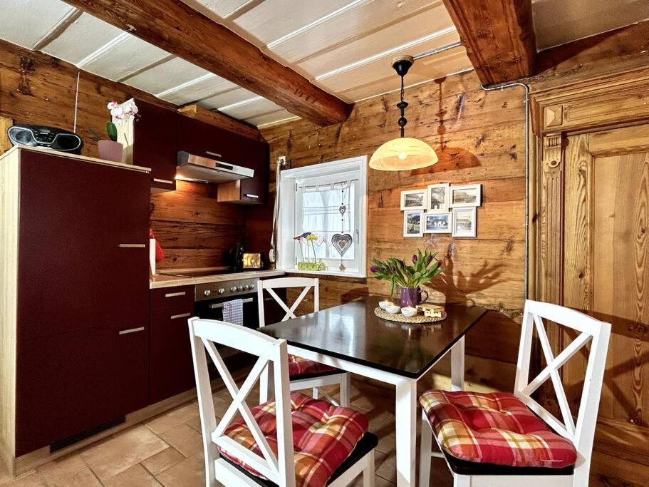 Rustikales Studio-Apartment Blockstube Im Haus Selma Grossschoenau Ngoại thất bức ảnh